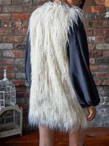 Starlight Mongolian Faux Fur Vest 