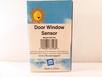 X10- DS10A -Door/ Window Sensor - Wireless Security System Modules, NEW