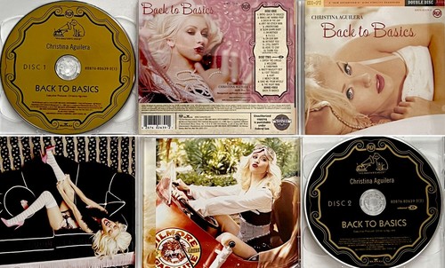 AGUILERA CHRISTINA *VG+* "BACK2BASICS" 2001 US RCA CD+2nd ECD+INCL BONUS VIDEO