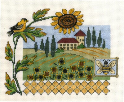 Imaginating Inc - Sunflower Way von Diane Arthurs - Kreuzstich-Tabelle.
