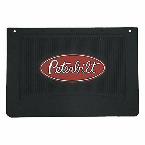 Peterbilt OEM Heavy Duty Rubber Semi Truck Mud Flaps 18" x 12" x 1/4"- Pair NEW - Picture 1 of 1