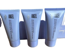 3 Thierry Mugler Angel Perfuming Shower Gel  - 1.0 oz. each