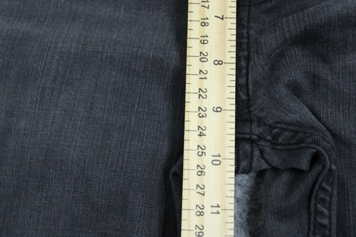 Levis Jeans Boys 20 Black 541 Athletic Fit Straight Charcoal Wash Denim 30x28 - Picture 6 of 15