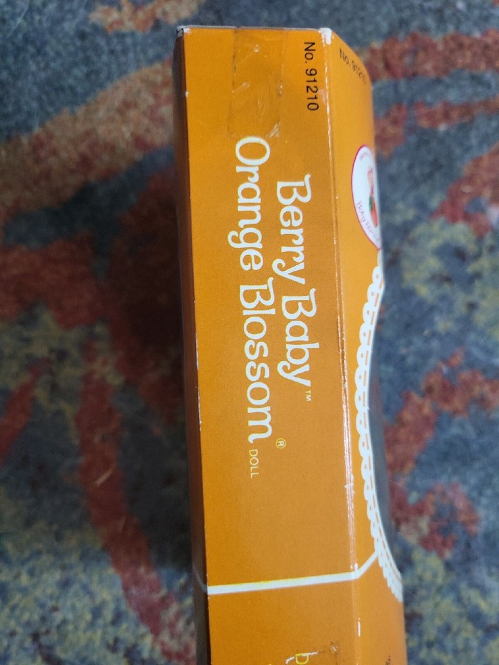 RARE Vintage Strawberry Shortcake Berry Baby Orange Blossom Kenner NIB