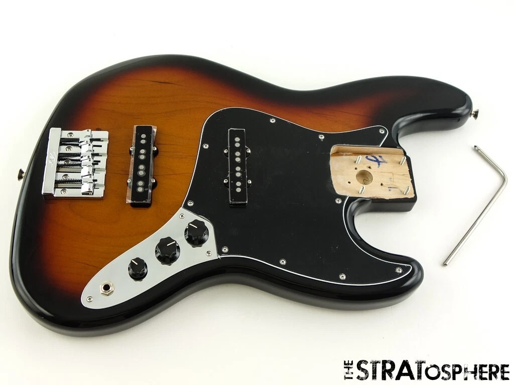 Loaded jazz cheap bass body