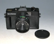 Vintage Sports Illustrated 35mm Point-N-Shoot Film Camera