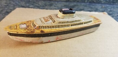 Vintage Toy Tin Ship "Santa Rosa" Wind-Up | eBay Vintage Toy Tin Ship "Santa Rosa" Wind-Up | eBay