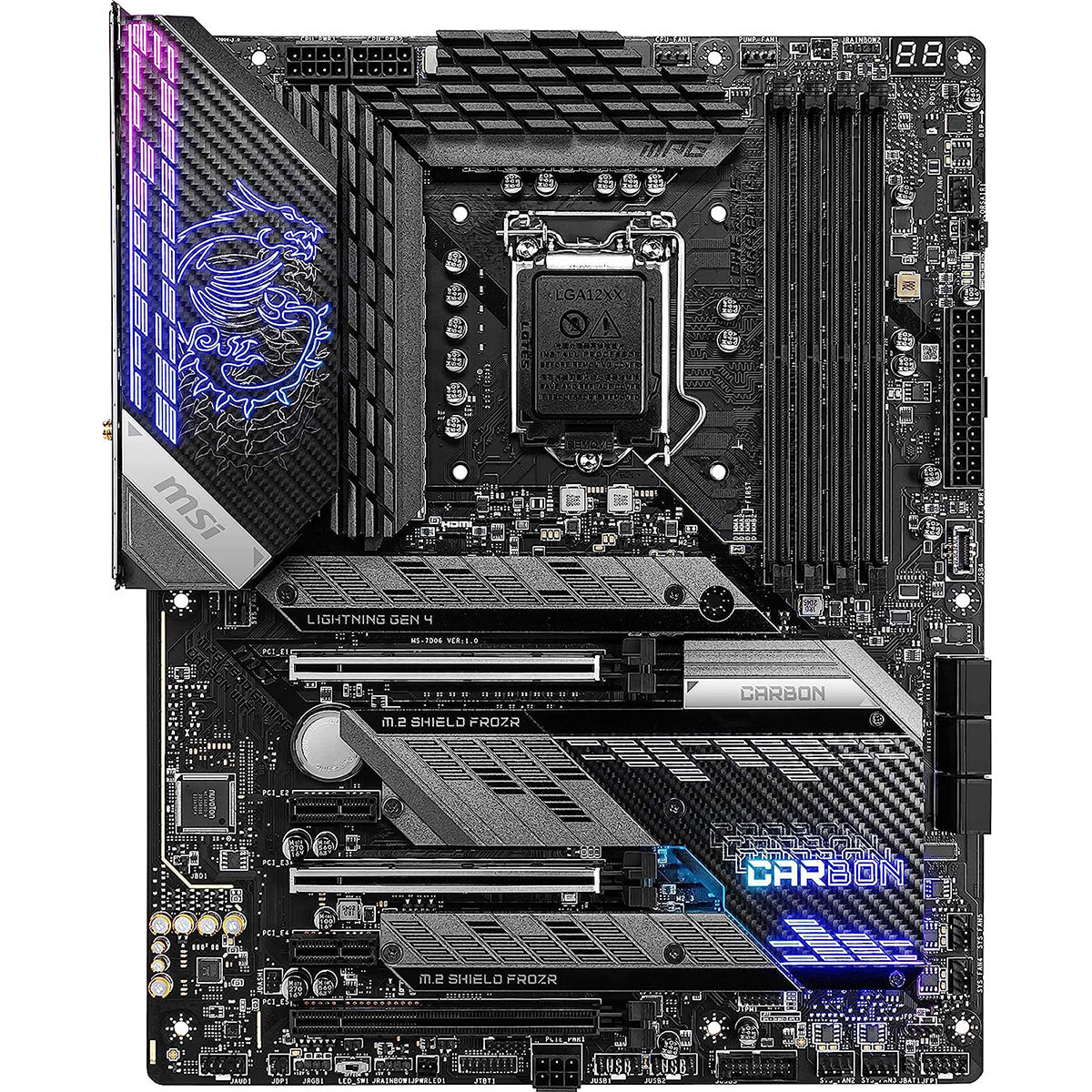 MSI MPG Z590 Gaming Carbon WiFi LGA 1200 Motherboard DDR4 Wi-Fi 6E