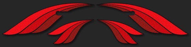 Kartoon様の専用 1984 Kawasaki ZN700 ZN750 LTD - PIN STRIPES DECAL Set for Fuel