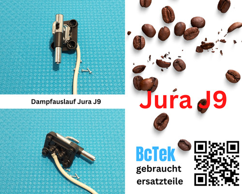 Dampfauslauf Jura J9 959 gebrauchte ersatzteile Kaffeevollautomat