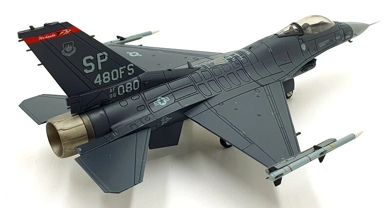 Hobby Master 1/72 Scale HA38001 F-16C Fighting Falcon 480th FS Spangdahlem 2020 - Image 3 of 4