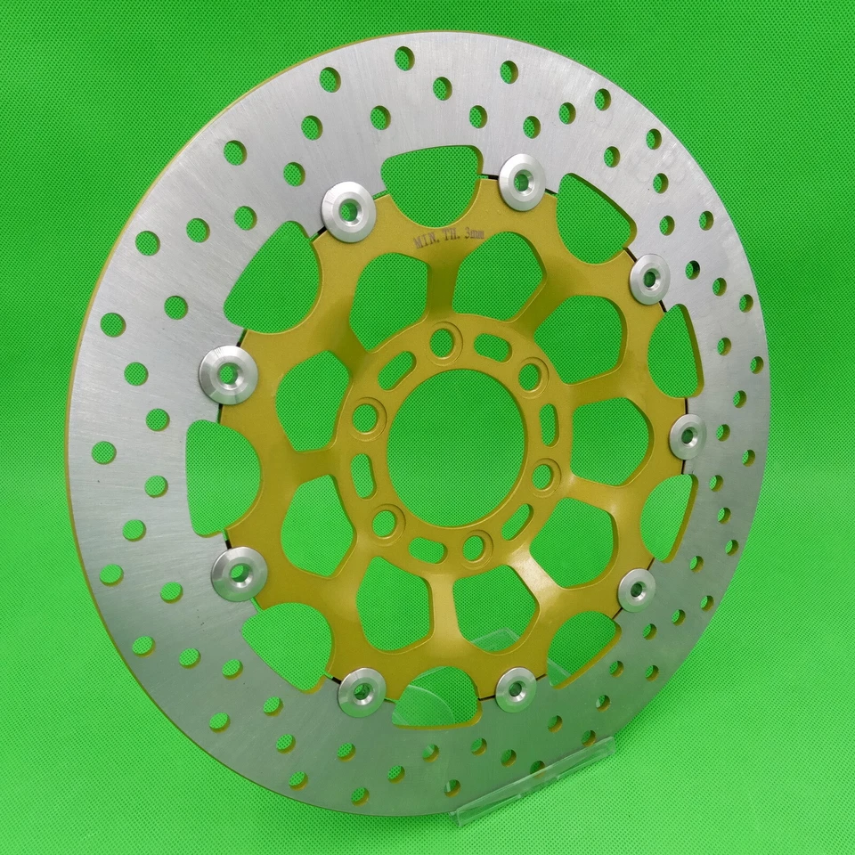 Rotor de disco de freno delantero izquierdo/derecho 100 % nuevo para HYOSUNG GT 250 R 2002 2003-2010 Foto 3 de 4