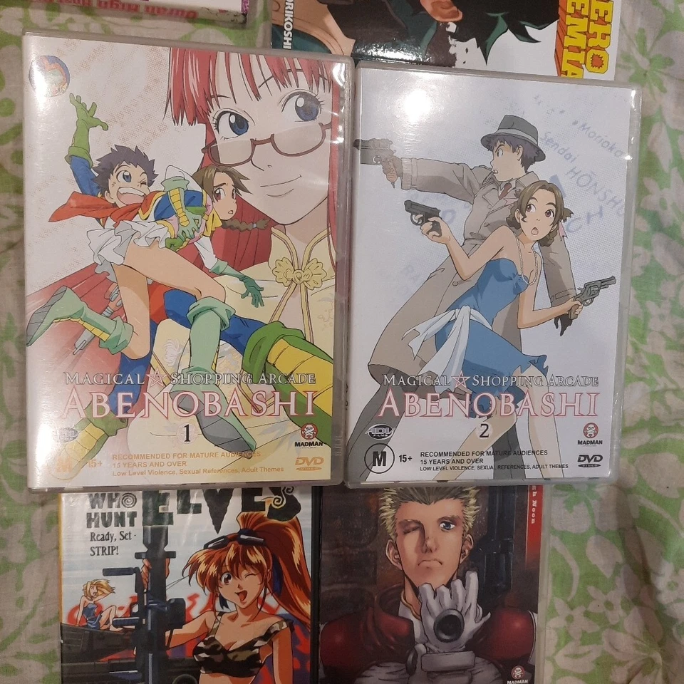 Anime DVD Those Who Hunt Elves Trigun Abenobashi Mix English Boxset 4 - image 2 of 4