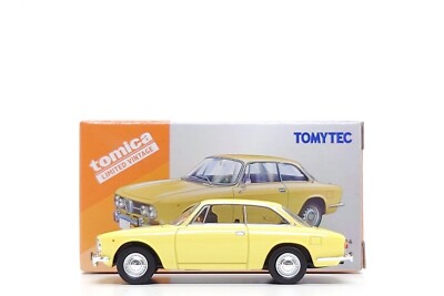 Tomica Limited Vintage Neo 1:64 Alfa Romeo 1750 GTV - Yellow (LV-155c)