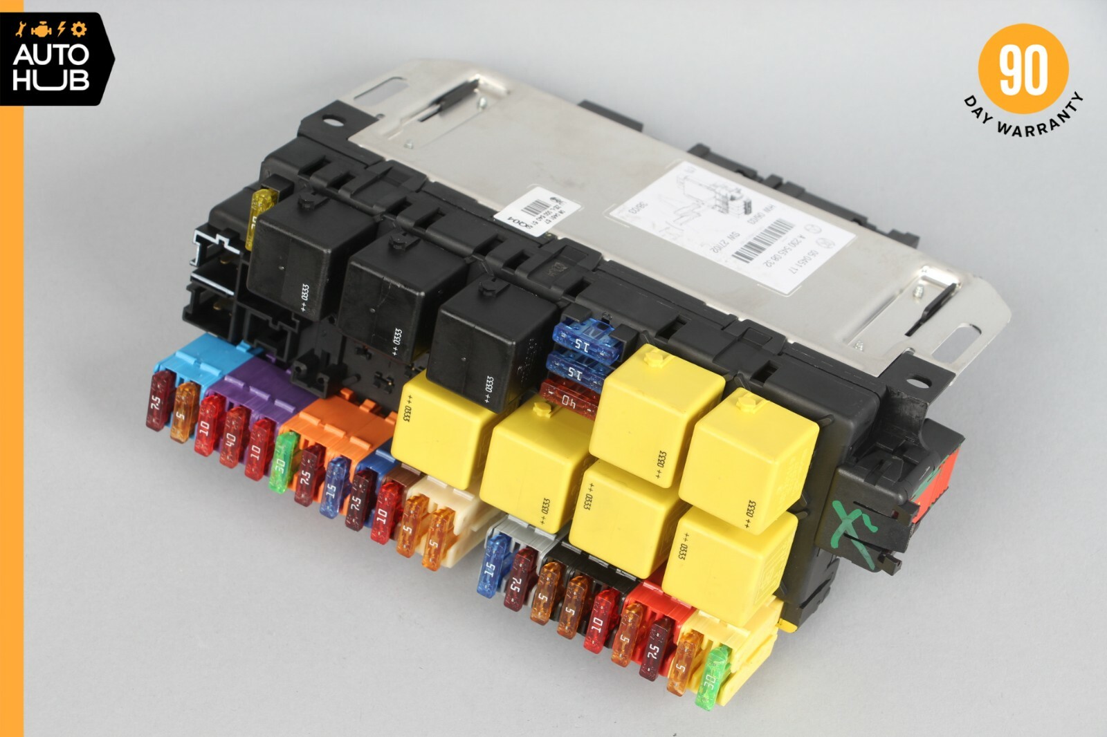 03-12 Mercedes R230 SL500 SL550 SLR Front Left SAM Fuse Box Control Module OEM