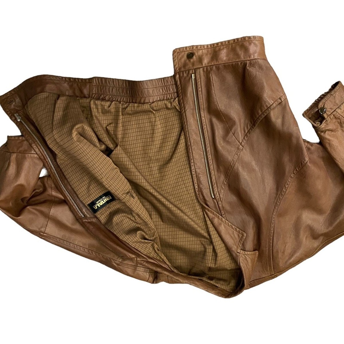 vintage Friitala Finland finnish Brown Leather full zip vintage Friitala Finland finnish Brown Leather full zip