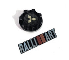 BLACK ENGINE OIL FILLER CAP FOR MITSUBISHI ECLIPSE LANCER CARBON FIBER RALLIART