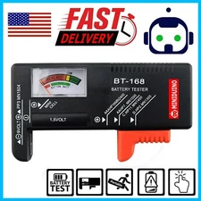New Battery Tester Universal Volt Checker AAA AA C D 9V & Button Cell