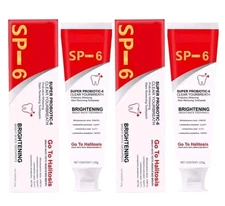 3 Pack Yayashi SP-6 Probiotic Whitening Toothpaste Oral Health NEW 120g Each