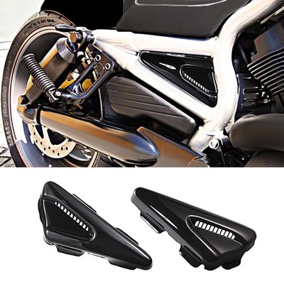 Gloss Black Tank Side Frame Covers For Harley 2007-2017 V-Rod V Rod Night Rod