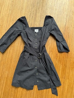 Kleid   ba&sh   Gr. 0 34 grau NP 195,-