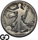 Photo of a 1916-S Walking Liberty Half Dollar from an eBay listing that sold on Jul 20, 2026
