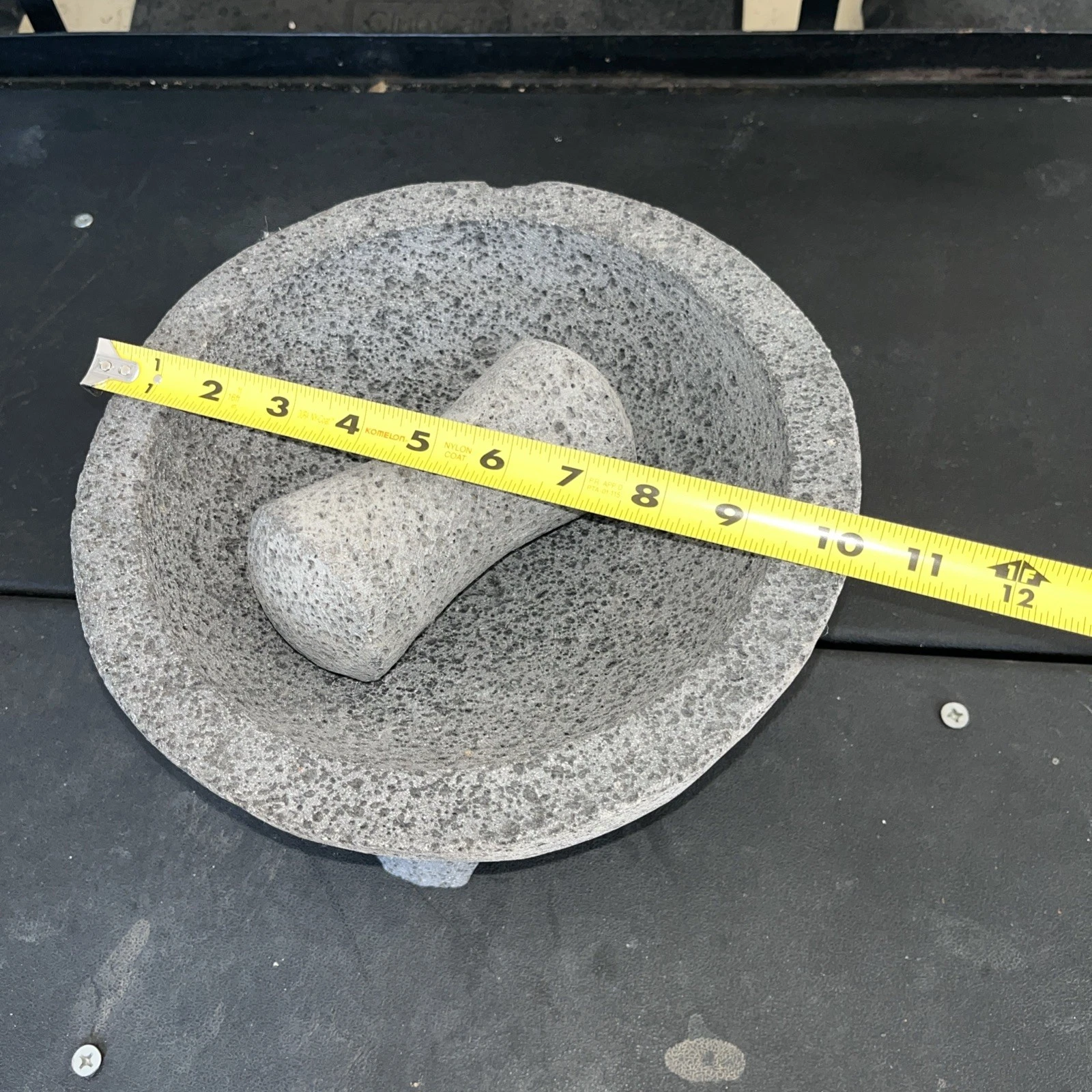 Molcajete? Mexican Traditional Stone Pestles Volcanic Rock (please Red Desc)