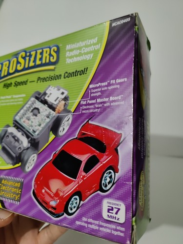 🆕 R/C Micro Sizers Pro Mazda Rx7 Remote Control 49MHz 2 Speed MicroSizers. - Picture 7 of 11