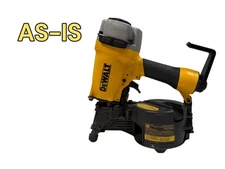 AS-IS DEWALT DW66C-1 Pneumatic 15° Coil Siding & Fencing Nailer FOR PARTS/REPAIR