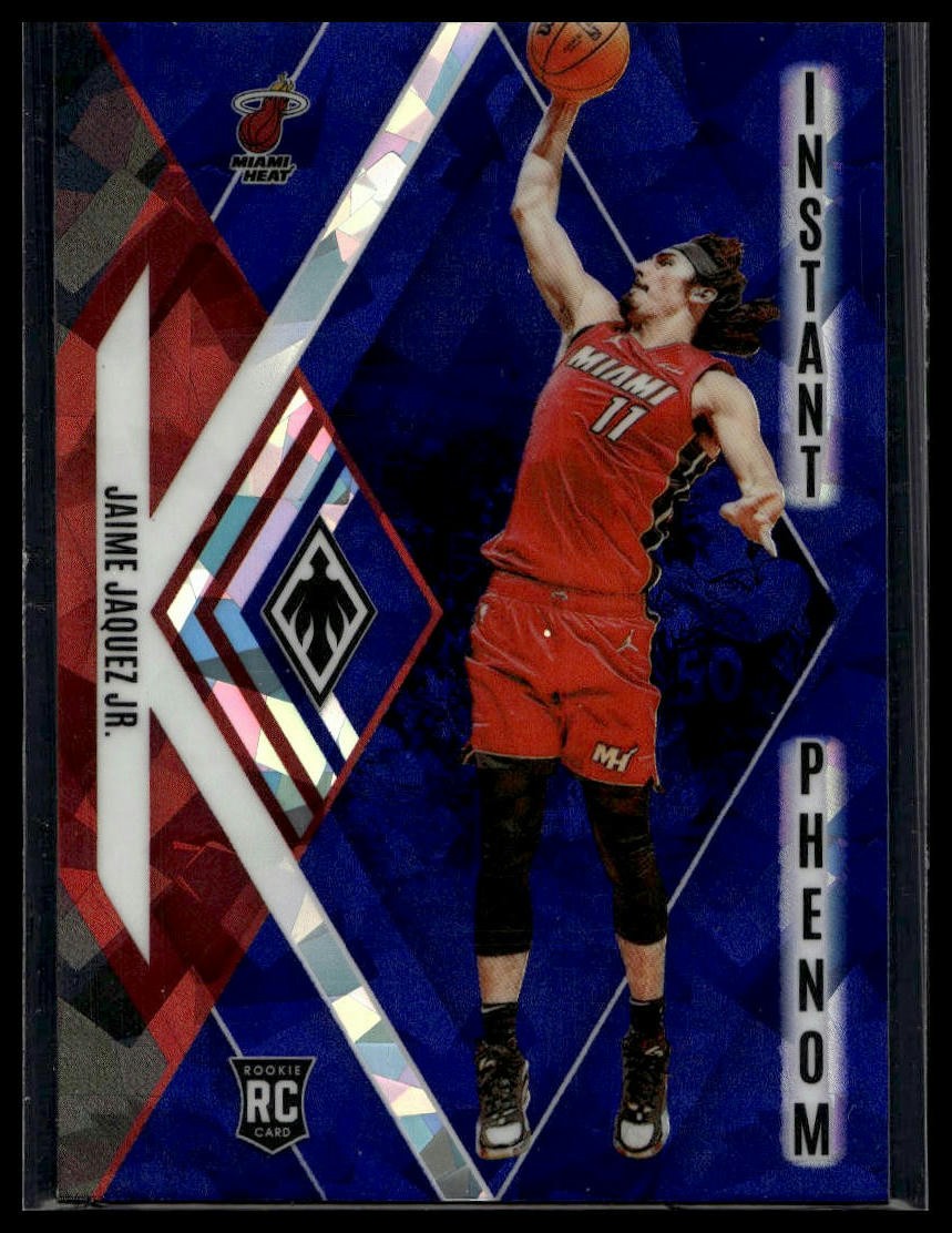 2023-24 Panini Phoenix #2 Jaime Jaquez Jr. Instant Phenom Phoenix Blue Ice RC