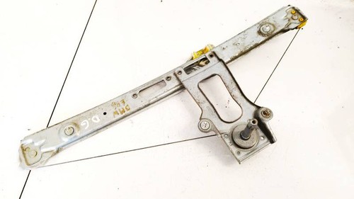 Door manual window regulator