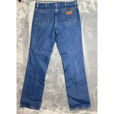 wrangler jeans36 X 34 100 Cotten Exclusive Of Decorating Cowboy