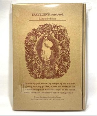 TRAVELER S Notebook Limited Set MOOMIN The Exploits of Moominpapp Memories New