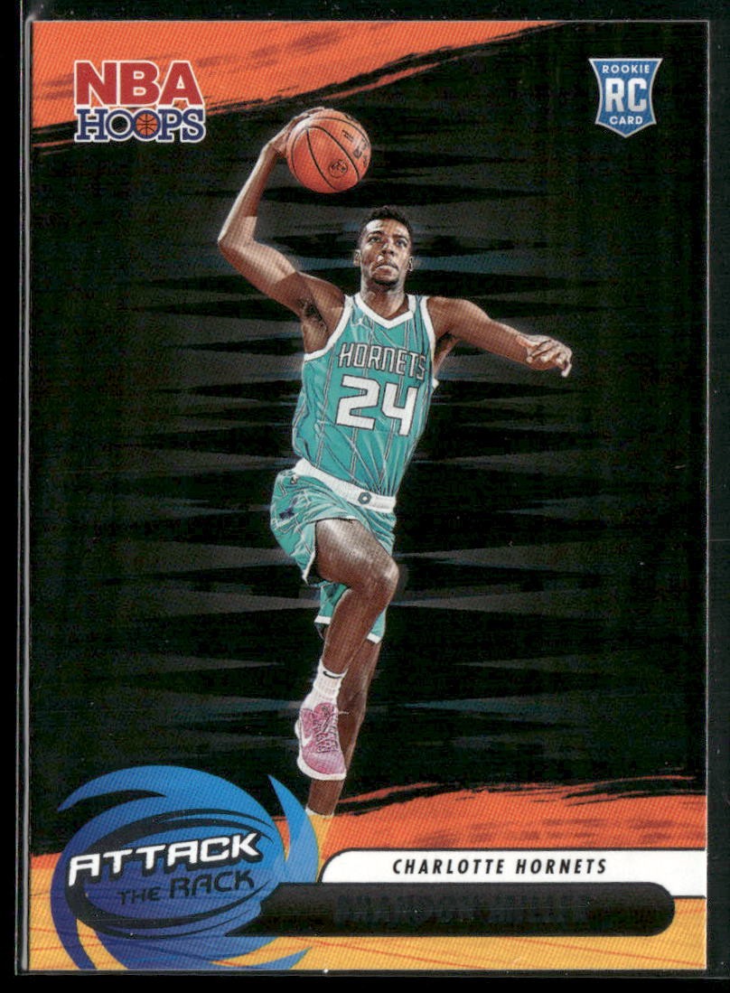 Brandon Miller 2023-24 Hoops #5 Attack the Rack Charlotte Hornets