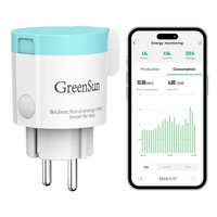 Greensun Zeitschaltuhr Aussenbereich Wlan Steckdose - StromzäHler