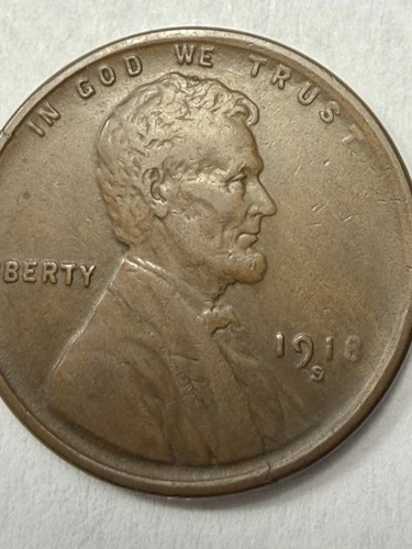 ** 1918-S LINCOLN CENT- VF (UPGRADE THAT SPOT IN YOUR SET)  PRICED TO SELL 🔥**