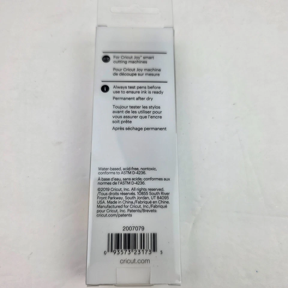 Nuevos bolígrafos de gel Cricut Joy Glitter, negros, dorados y plateados, sellados, envío rápido Foto 4 de 4