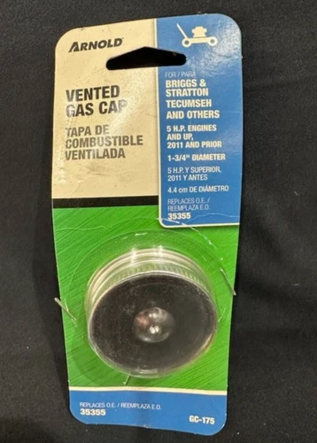 NOP Arnold GC-175 Fuel Tank Cap / Gas Cap 1-3/4" Dia. Vented For B&S & Tecumseh
