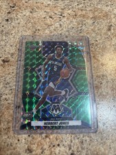 2021-22 Panini Mosaic - NBA Debut Herbert Jones #280 Green Mosaic Prizm (RC)