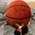 Jellycat Rare Basketball Plush Red Shoe collectible includes protective dust bag