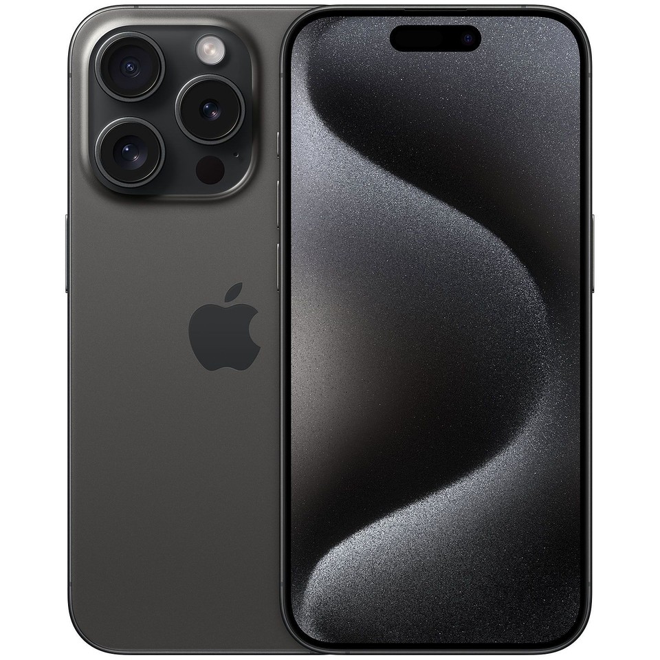 APPLE iPhone 15 Pro 256GB Titanio nero Buono - Ricondizionato