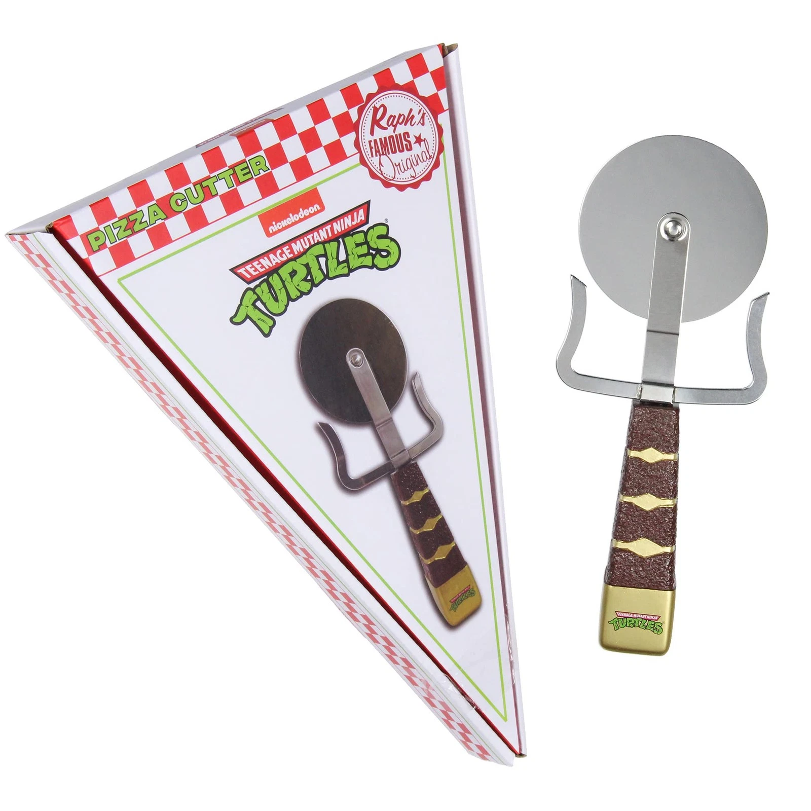 Teenage Mutant Ninja Turtles TMNT Raph's Famous Original Sai Pizza Cutter Whe...
Opens in a new wind