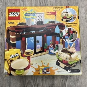 LEGO 3833 3834 Good Neighbors at Bikini Bottom krusty krab adventure SpongeBob