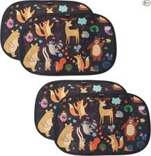 Window Sun Shade for Baby - Sun Blocker Cover and Visor for Car Side 19x12" 2