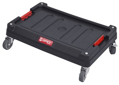 Qbrick System TWO Transportplattform | 100 kg, Rollen mit Bremsen