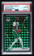 2019-20 Panini Mosaic Rookies Green Prizm Tacko Fall #244 PSA 10 GEM MT ow1