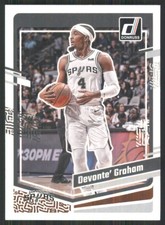 2023-24 Donruss #59 Devonte' Graham San Antonio Spurs 48979