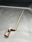 Antique US Civil War Model 1816 Socket Bayonet Marked “U” Over “US” Musket -EL