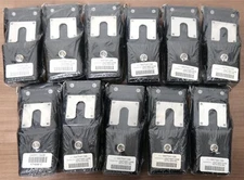 Lot 10 Motorola Leather Carry Case NNTN4115A MT1500,PR1500,XTS1500 NEW + 1 Bonus