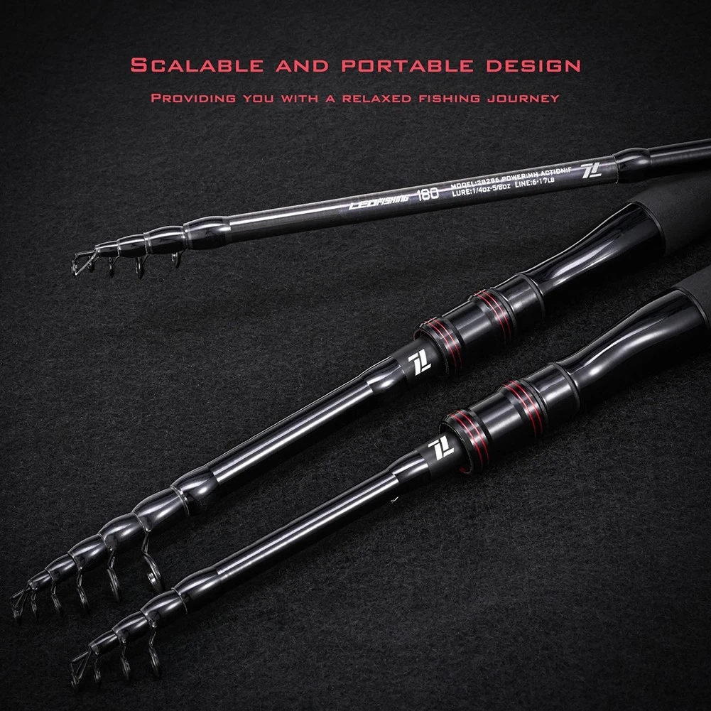Telescopic Fishing Rod 150cm 180cm 210cm Lightweight for Easy Carrying